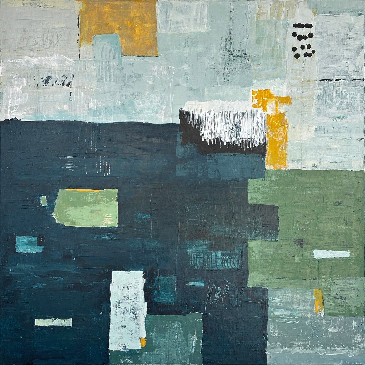 Original painting 'Night And Day In The City'