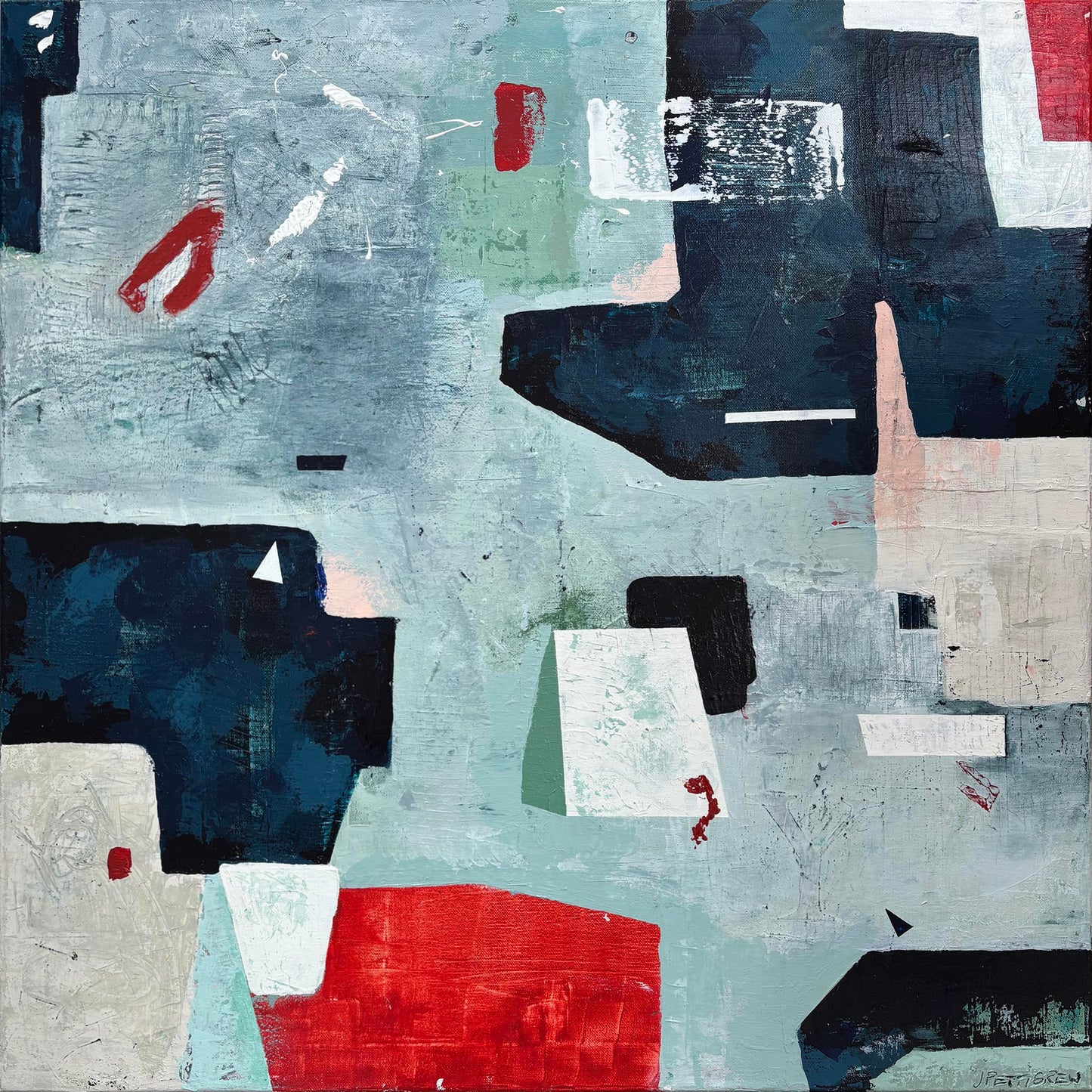 Original painting 'Talking Points II'