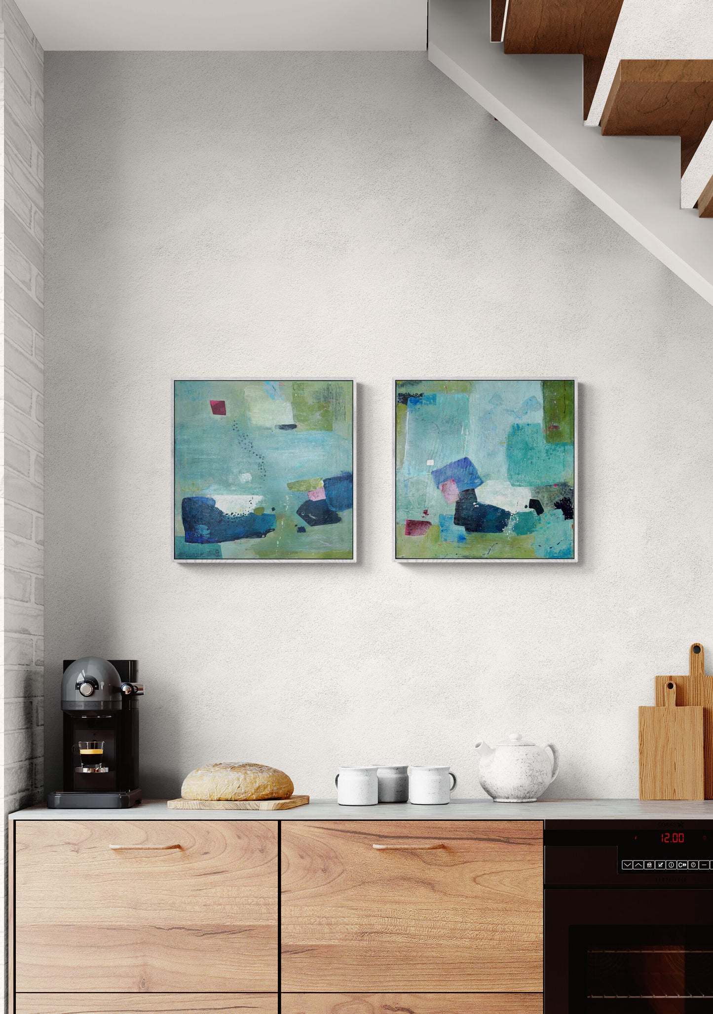 Original Painting On Canvas 'Boulders' Memories II'