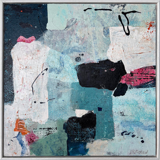 Original Painting On Canvas 'Time Flies'