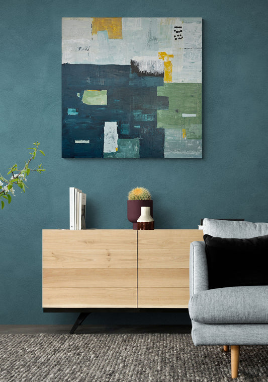 Original painting 'Night And Day In The City'