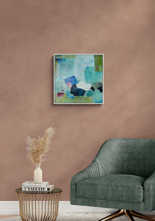 Original Painting On Canvas 'Boulders' Memories II'