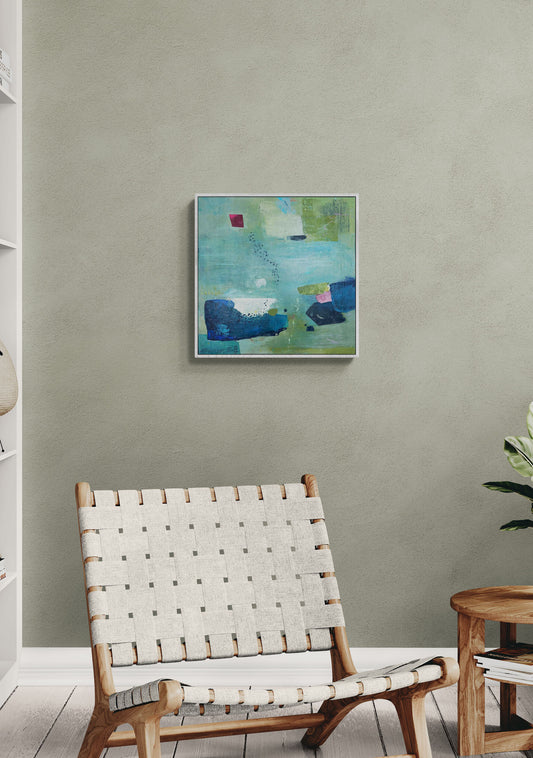 Original Painting On Canvas 'Boulders' Memories I'