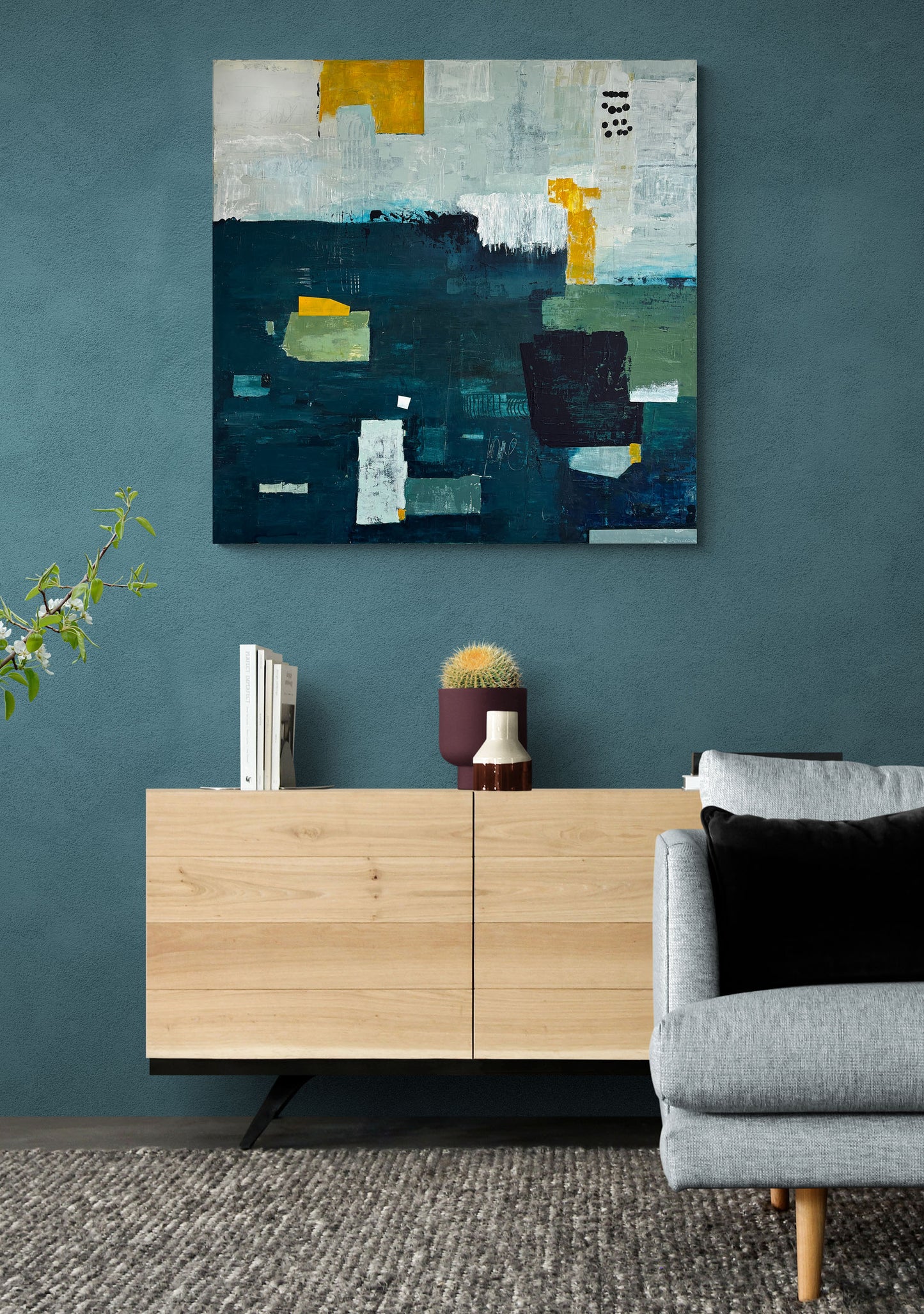 Original painting 'Night And Day In The City'