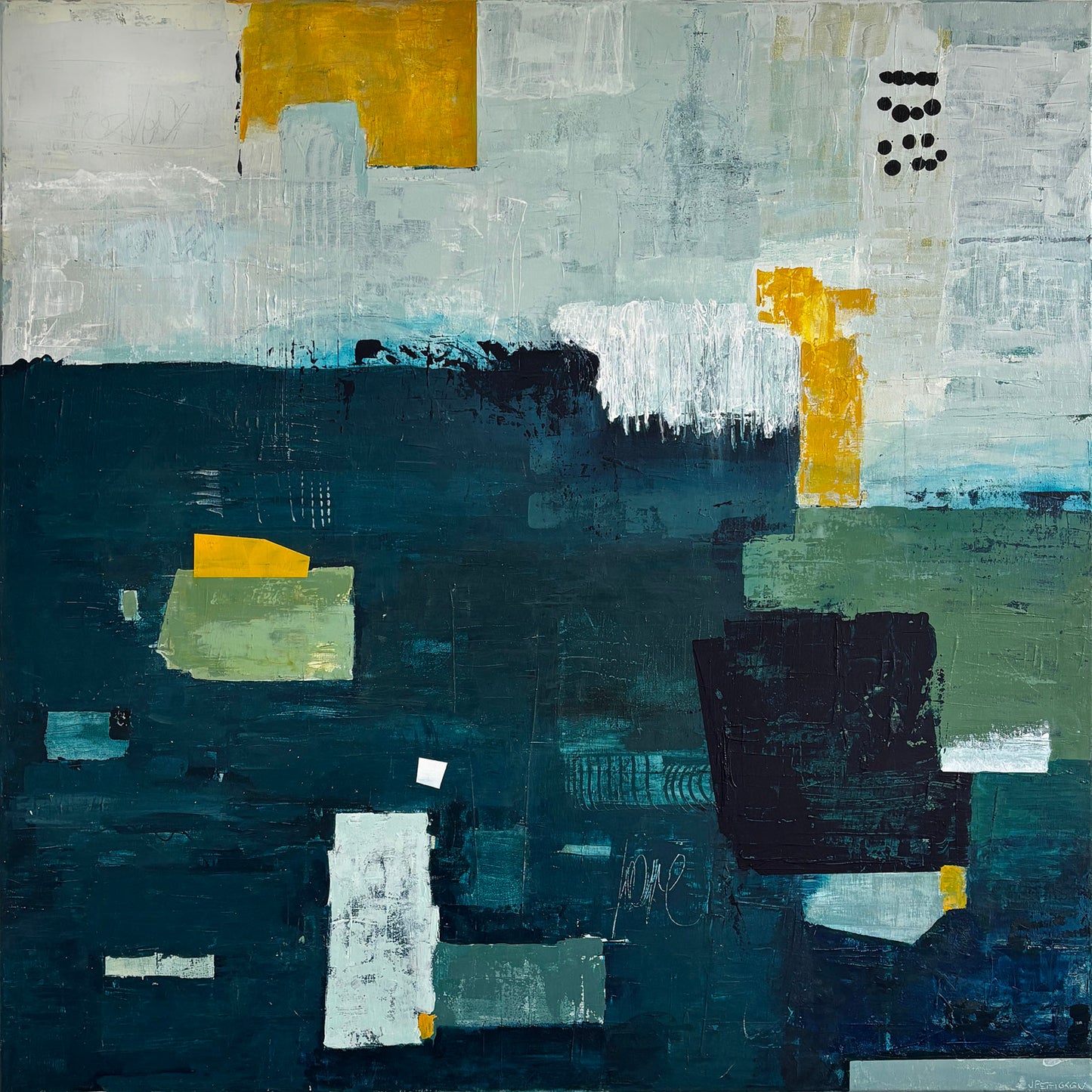 Original painting 'Night And Day In The City'