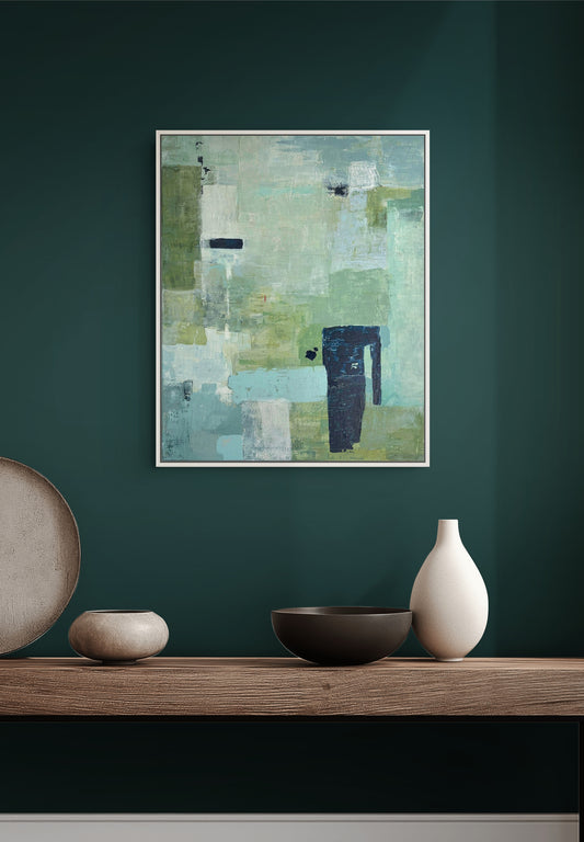Original Painting On Canvas 'Decluttering'