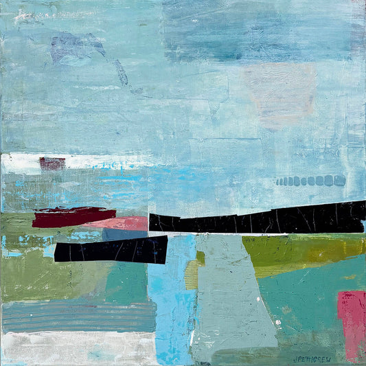 Original Painting On Canvas 'Between Gale And Grass'