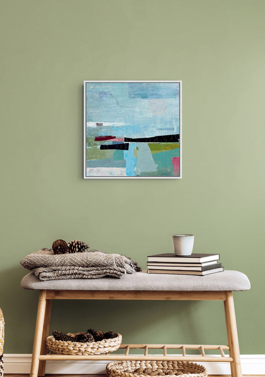 Original Painting On Canvas 'Between Gale And Grass'