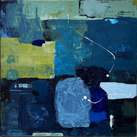 Original Painting On Canvas 'Layers Of Thoughts'
