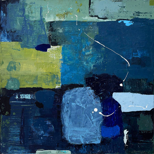 Original Painting On Canvas 'Layers Of Thoughts'