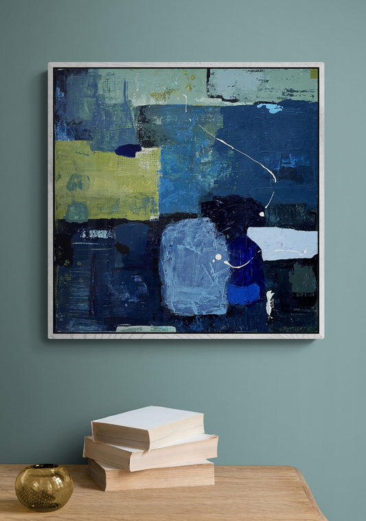 Original Painting On Canvas 'Layers Of Thoughts'