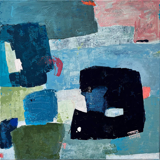 Original Painting On Canvas 'The Shape Of Welcome'