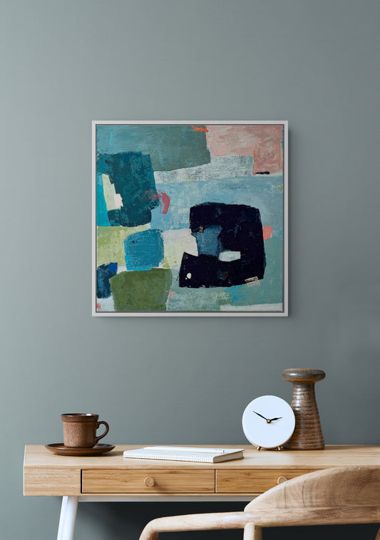 Original Painting On Canvas 'The Shape Of Welcome'